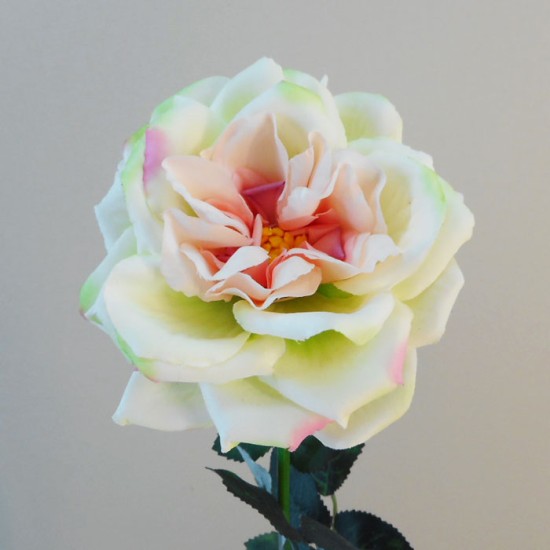 Artificial Roses Gravity Green Pink 64cm Artificial Flowers